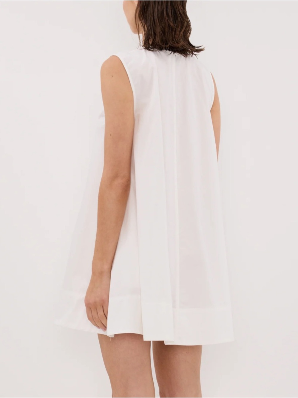 DISSH White Cotton Sleeveless Mini Dress SOLD OUT! BNWT - Picture 4 of 5